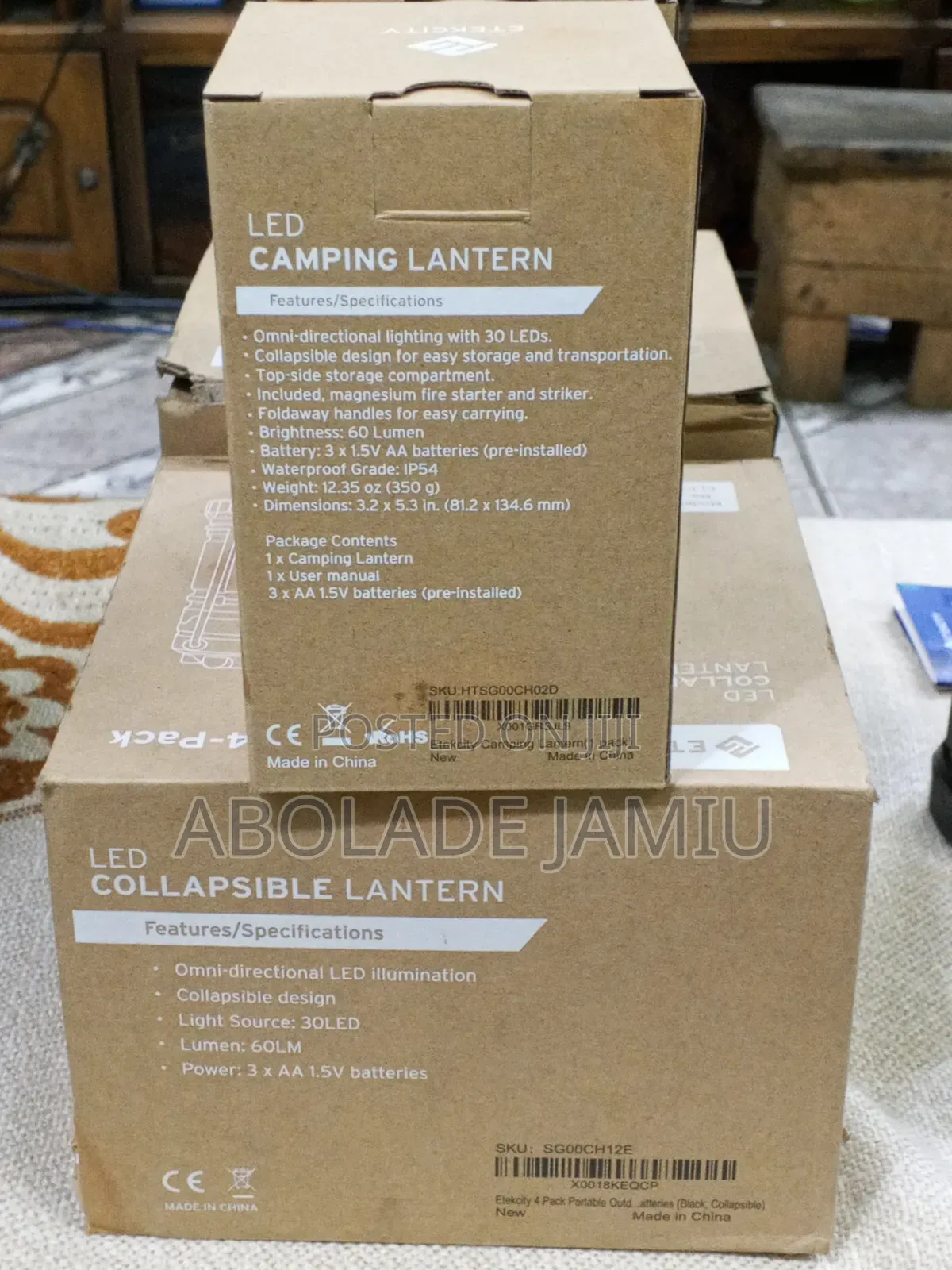 Etekcity Led Camping Lantern Model No. Cl30