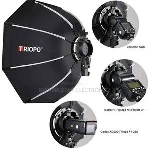 TRIOPO Foldable Speedlite Octagon Softbox 65cm