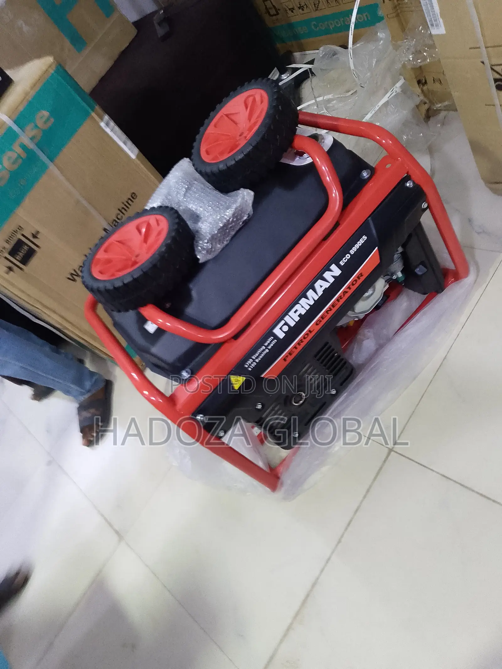 ECO 8900ES Petrol Powered Generator for Backup Power Supply