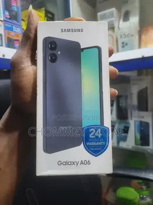 New Samsung Galaxy A06 128 GB Black