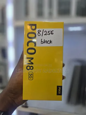 New Xiaomi Poco M8 256 GB Black
