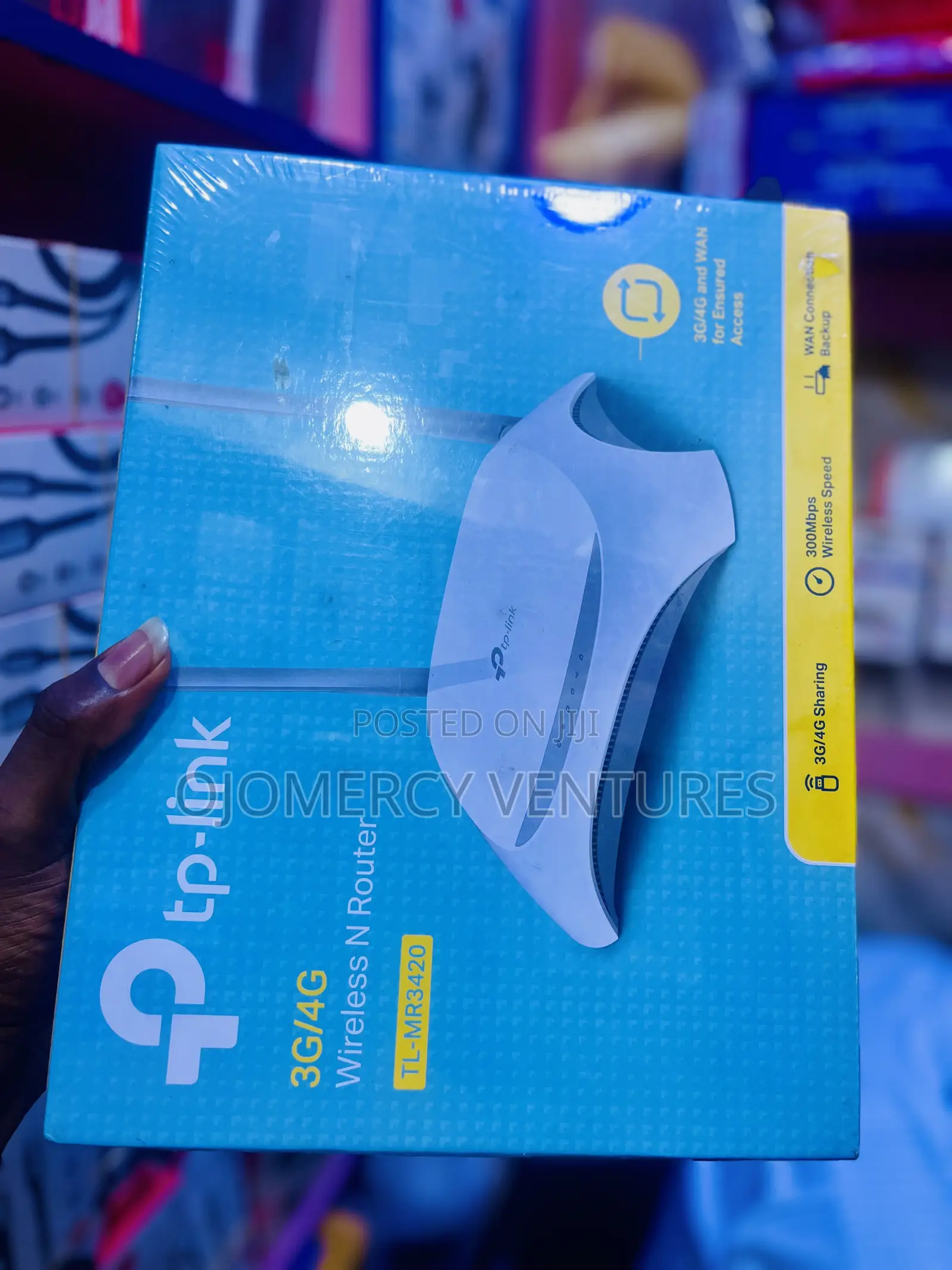 TP-Link TL-MR3420 3g/4g Wireless N Router.