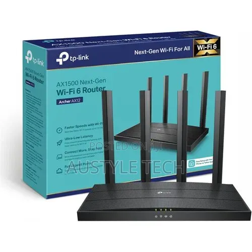 TP-Link Archer Ax12 Ax1500 Next-Gen Wifi 6 Router