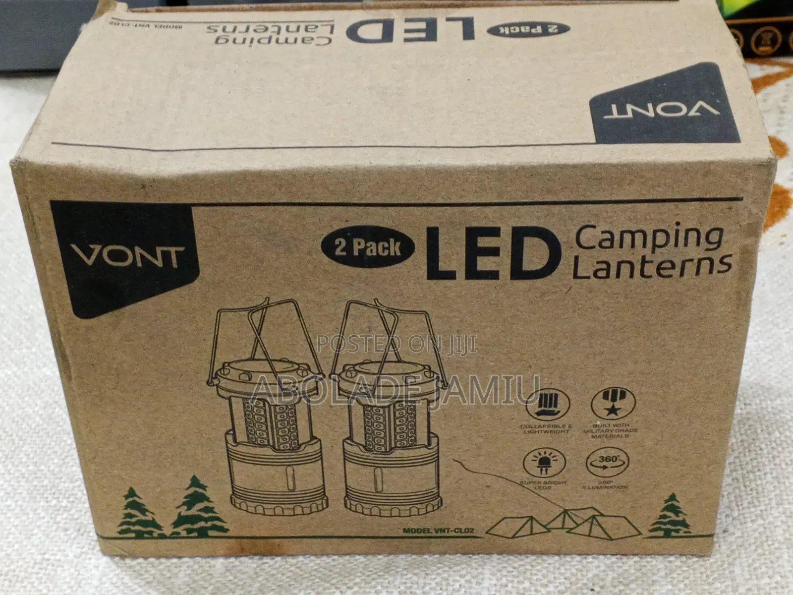 Vont Led Camping Lantern Model VNT-Cl02