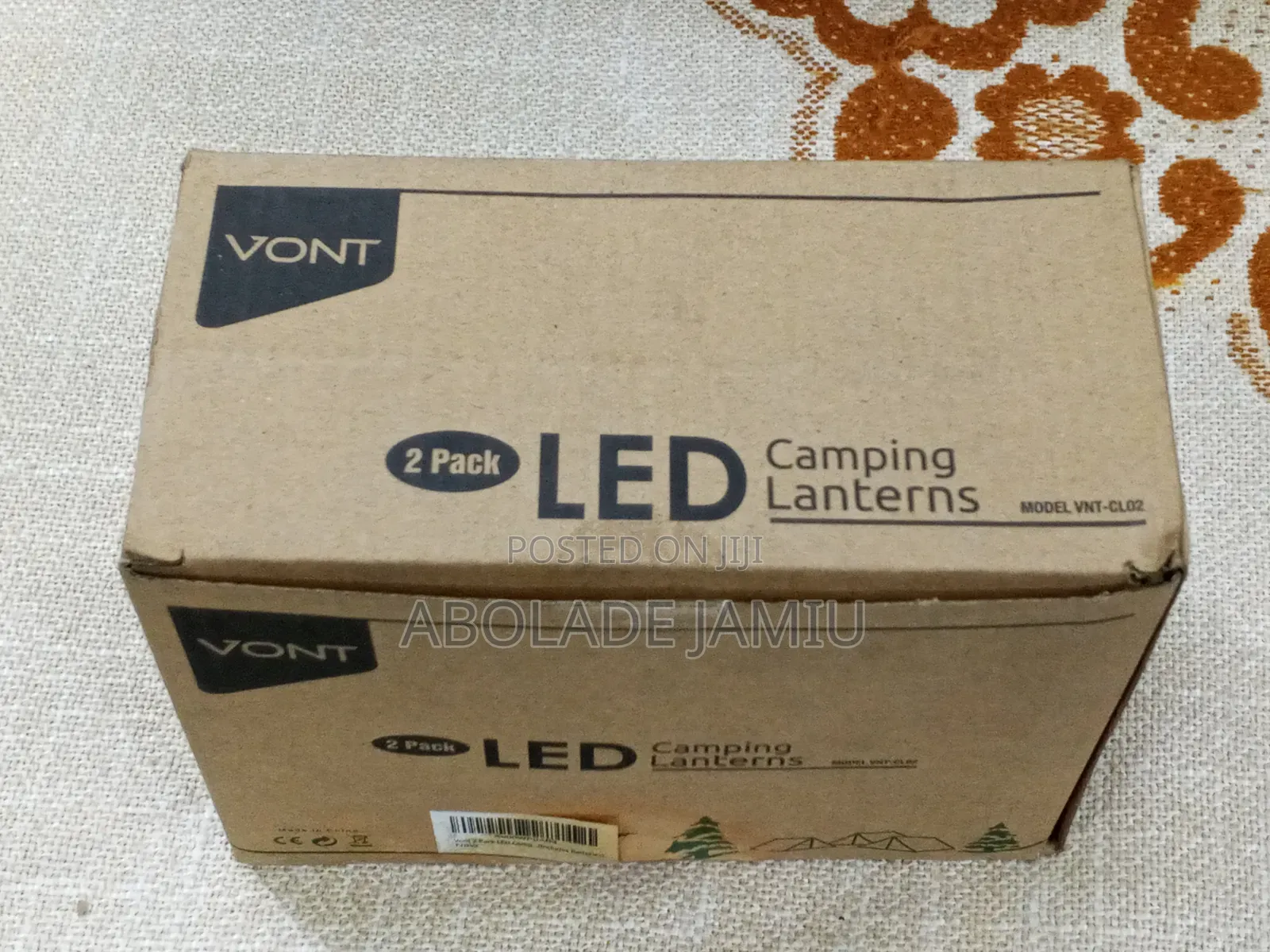 Vont Led Camping Lantern Model VNT-Cl02