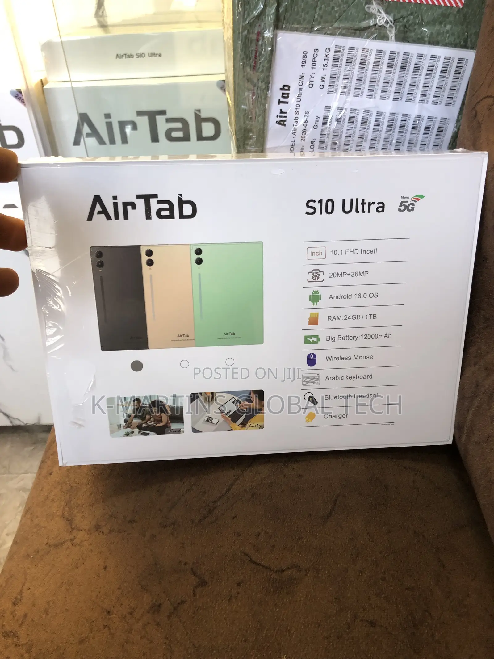 New AirTab S10 Ultra 1 TB Black