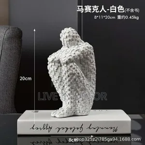 Mosaic Thinking Man