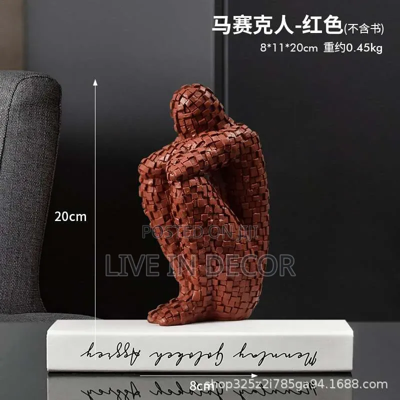 Mosaic Thinking Man