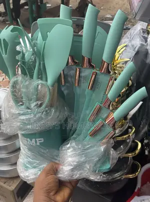 Silicone Spoon Set & Knife