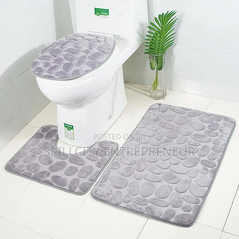 3-Piece Luxury Bathroom Mat Set