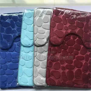 3-Piece Luxury Bathroom Mat Set