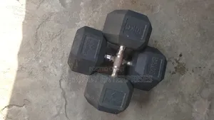 Black Dumbbells