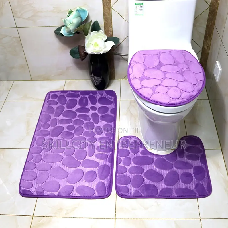 3-Piece Luxury Bathroom Mat Set