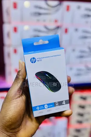 HP W10 Bluetooth & Wireless Dual Mode Rechargeable Mouse