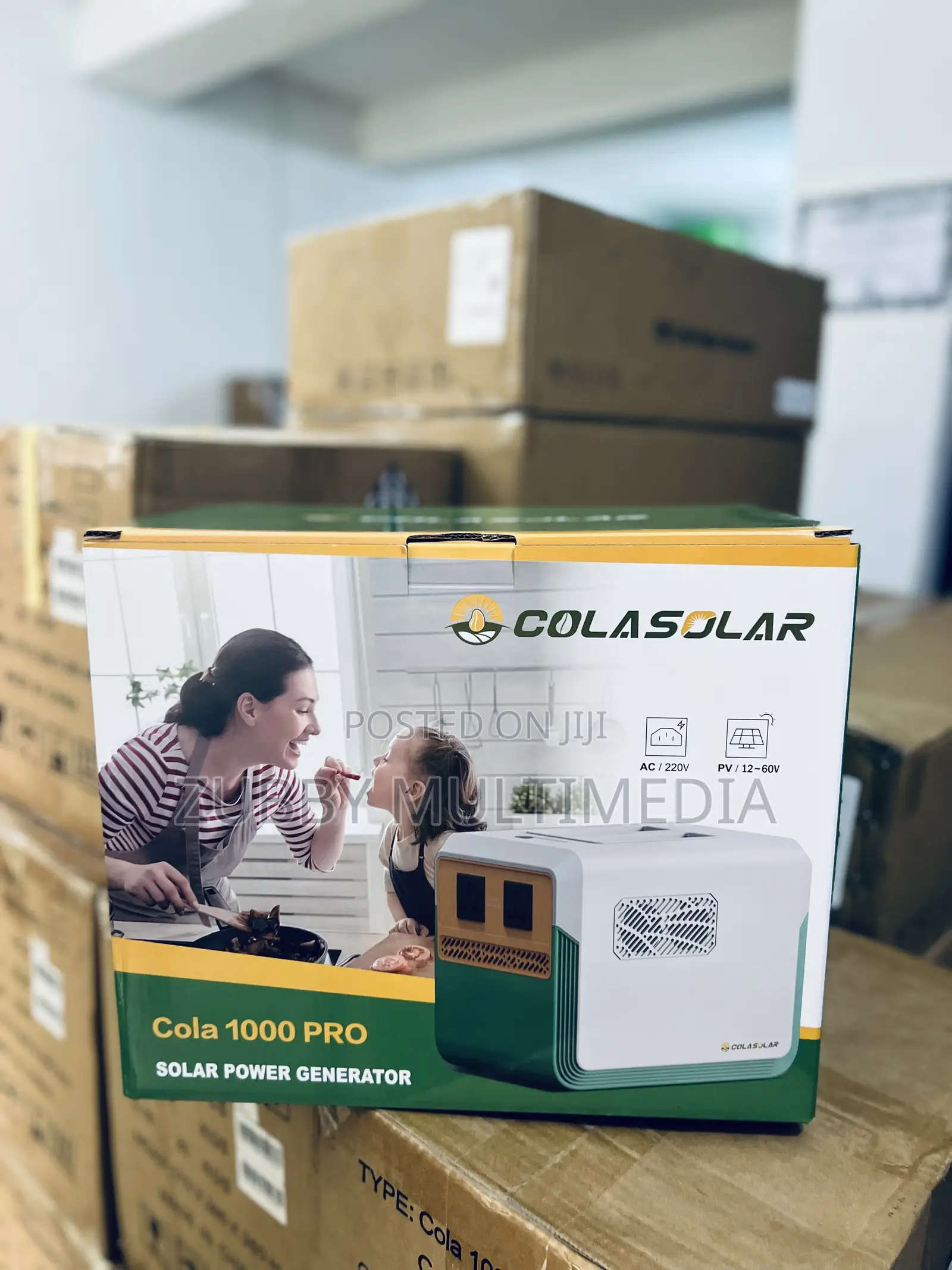 Cola 1000 Pro Solar Power Generator