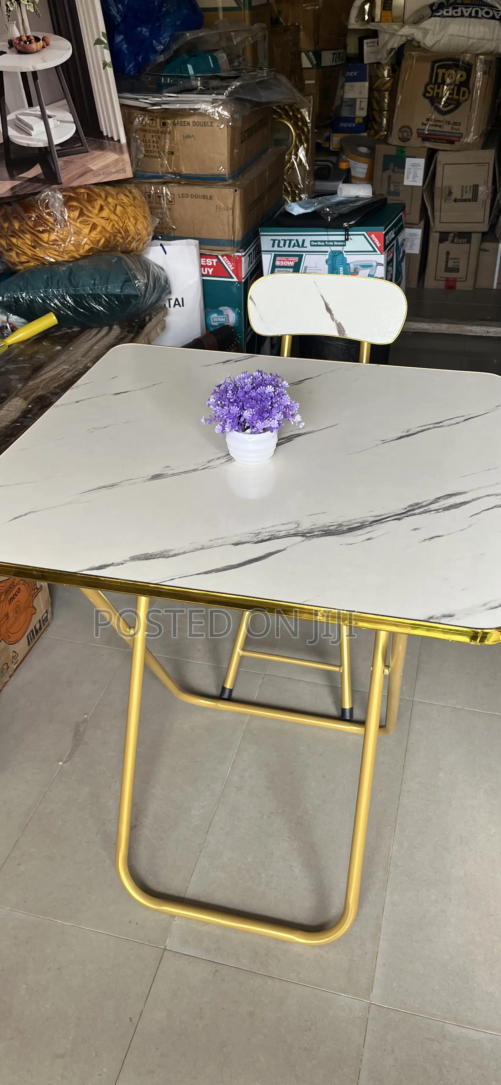 Luxury Foldable Table & Chair Set
