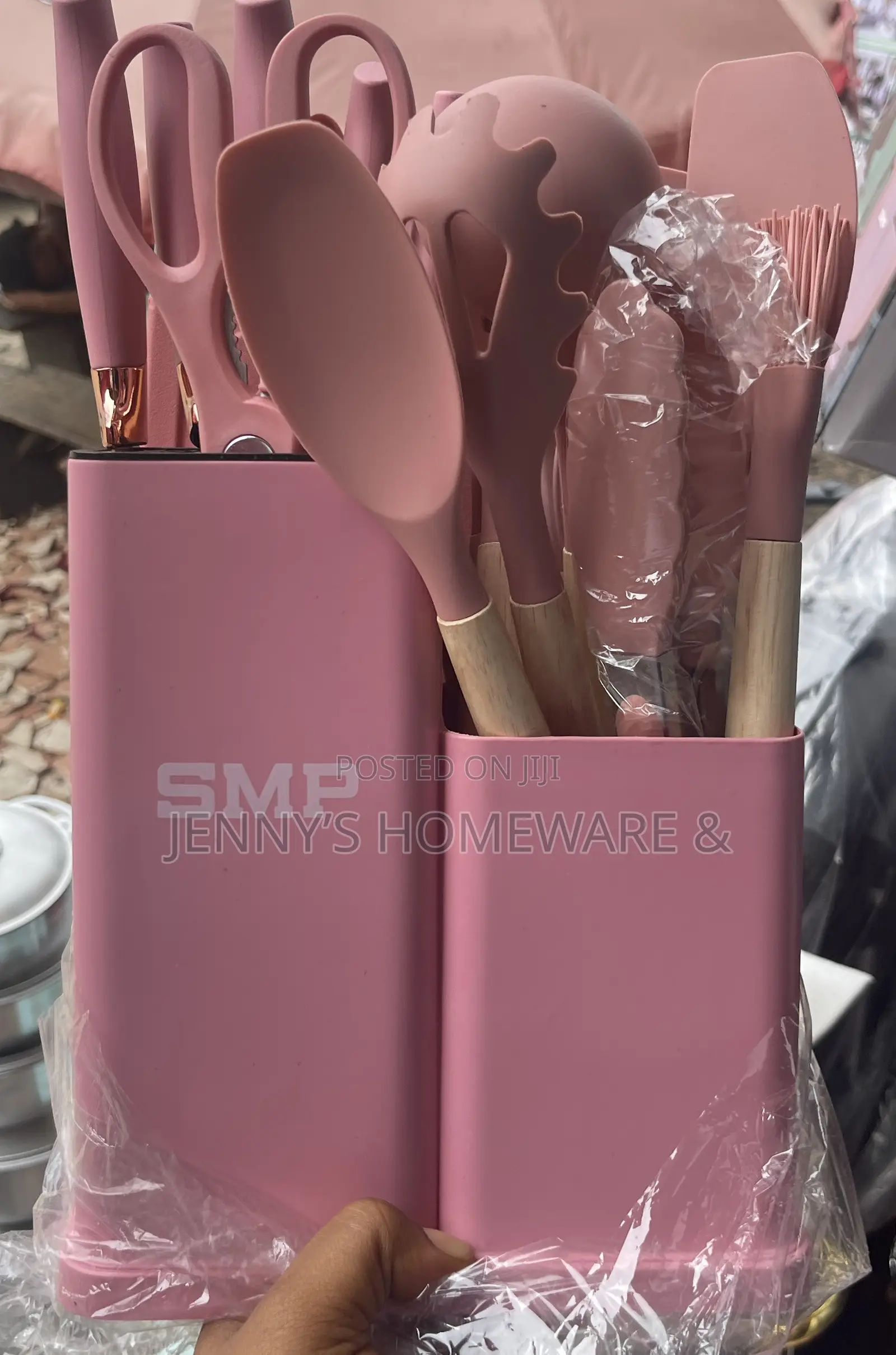 Silicone Spoon Set & Knife