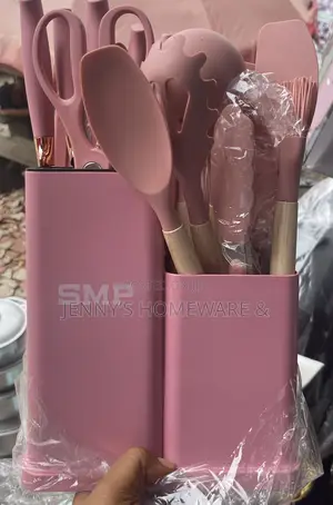 Silicone Spoon Set & Knife