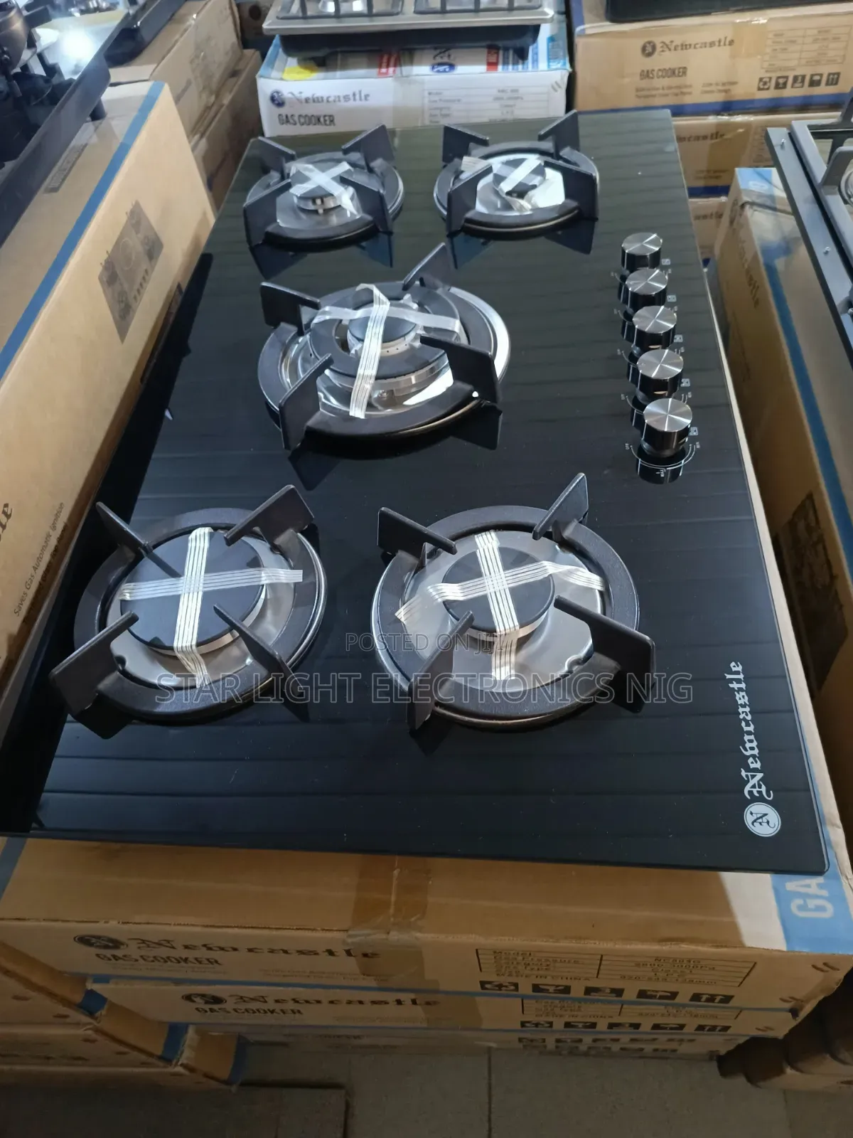 Gas Cooker 5 Burners All Gas
