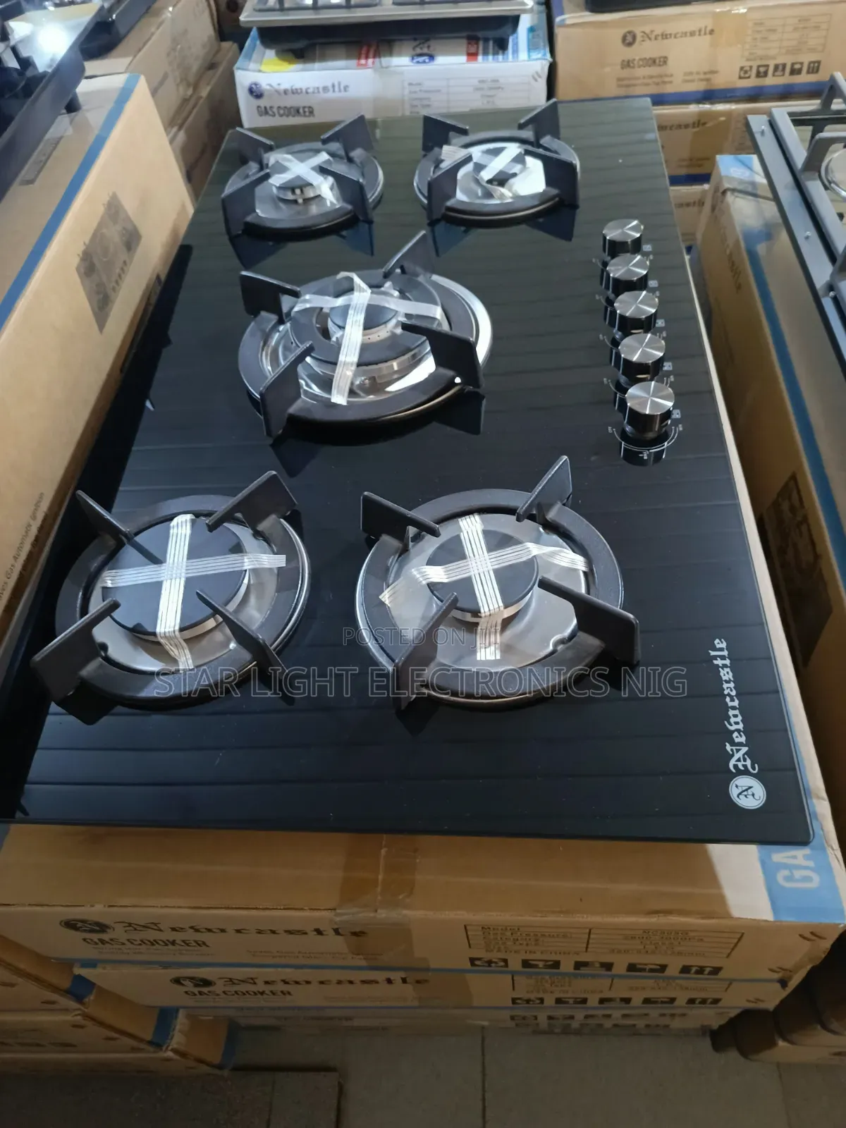 Gas Cooker 5 Burners All Gas