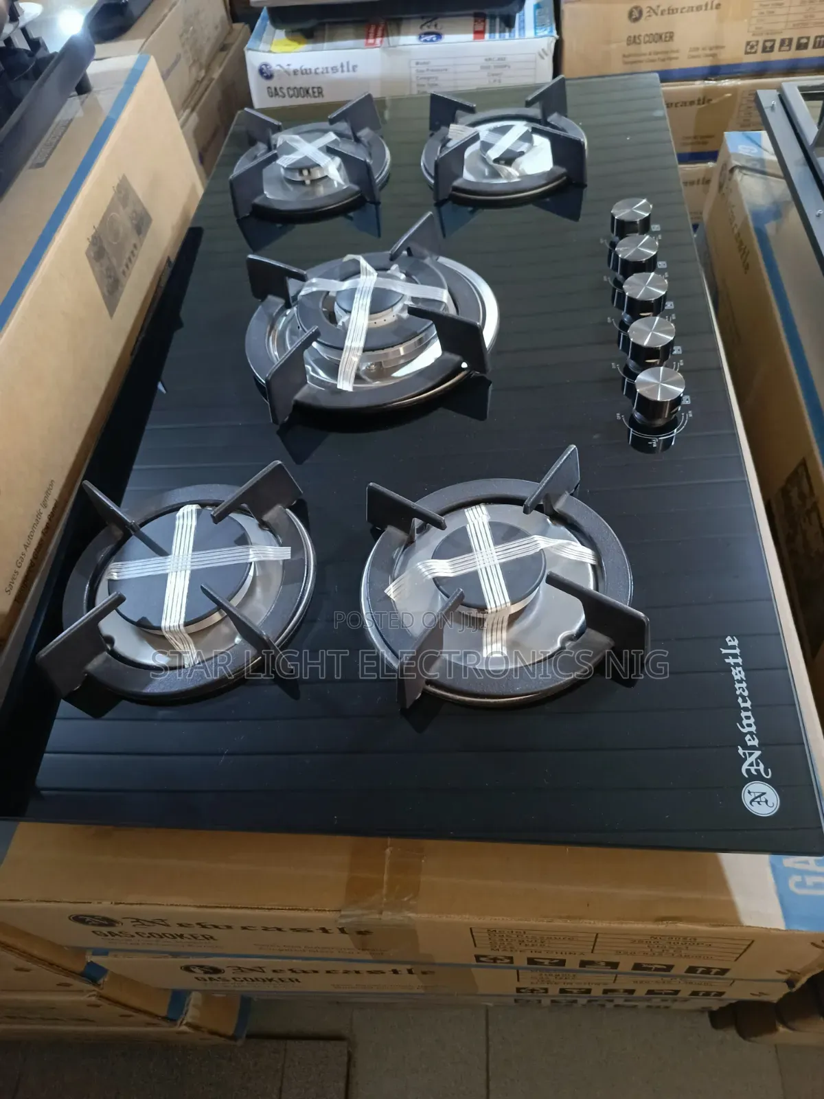 Gas Cooker 5 Burners All Gas