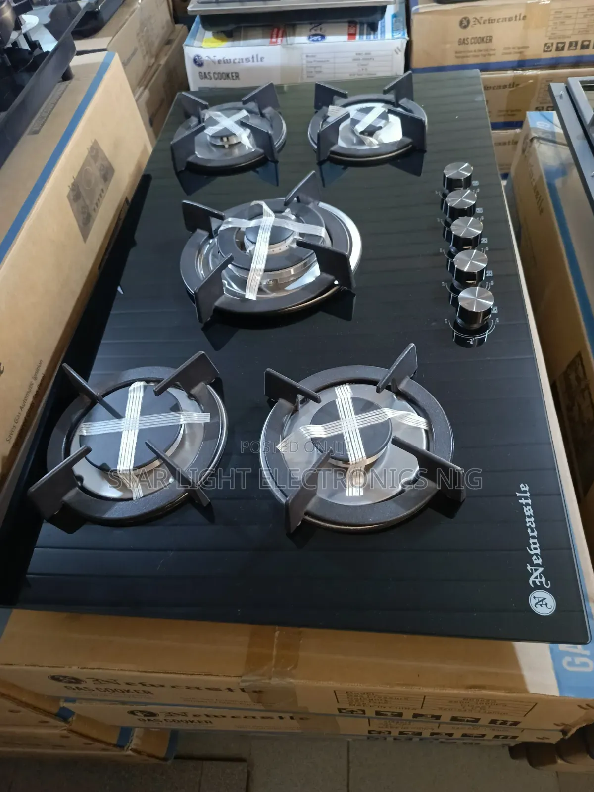 Gas Cooker 5 Burners All Gas