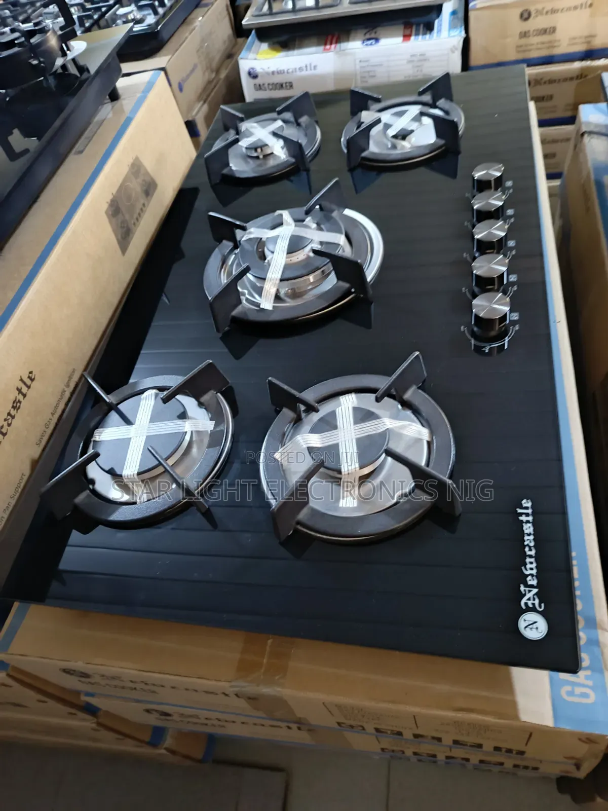Gas Cooker 5 Burners All Gas