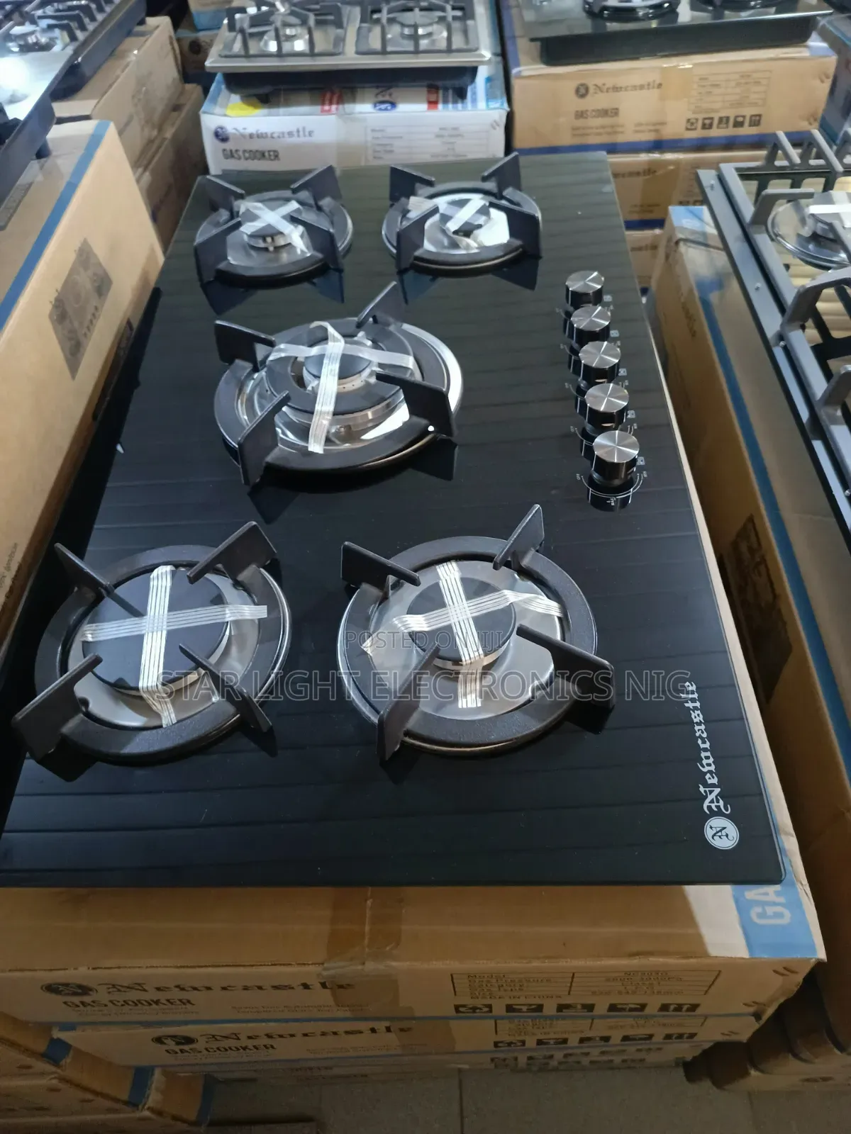 Gas Cooker 5 Burners All Gas