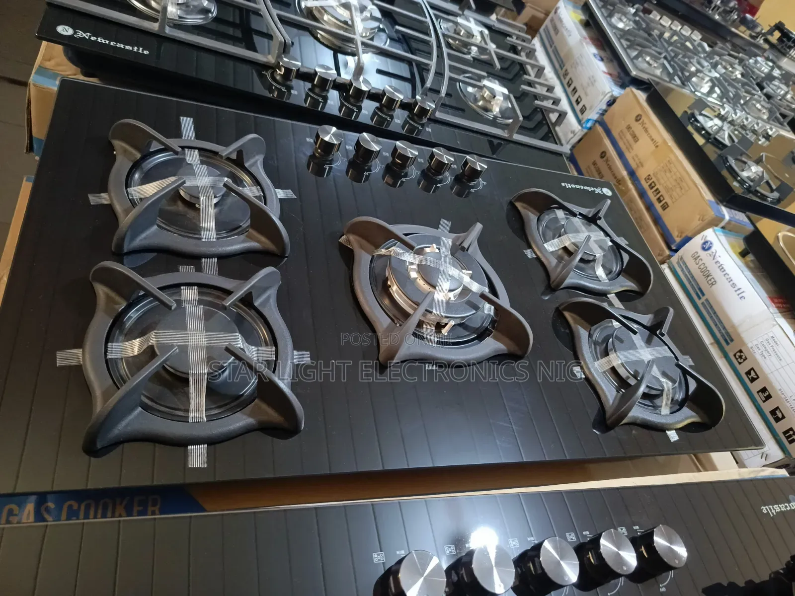 Gas Cooker 5 Burners All Gas