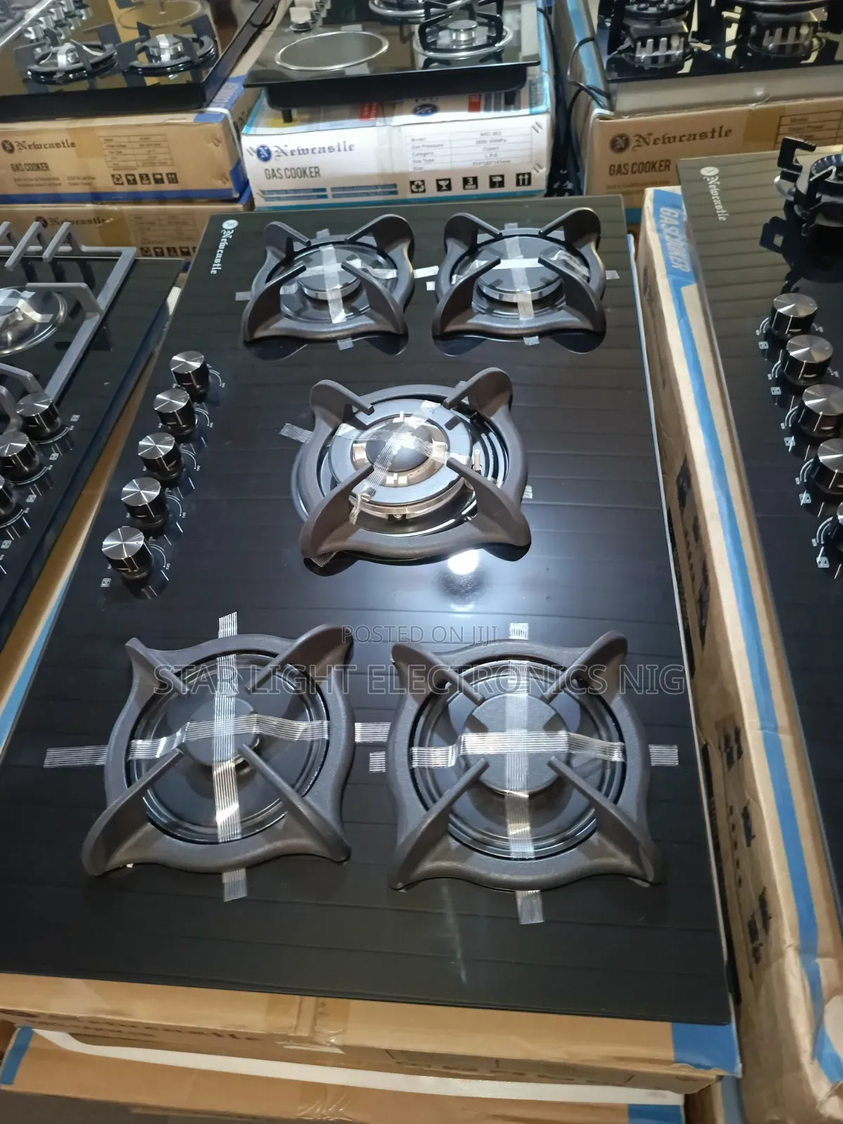 Gas Cooker 5 Burners All Gas