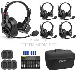 CAME-TV KUMINIK8 PRO 1.9GHz Full-Duplex Wireless Headset - 5 Pack