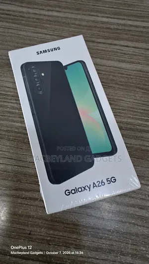 New Samsung Galaxy A26 256 GB Black