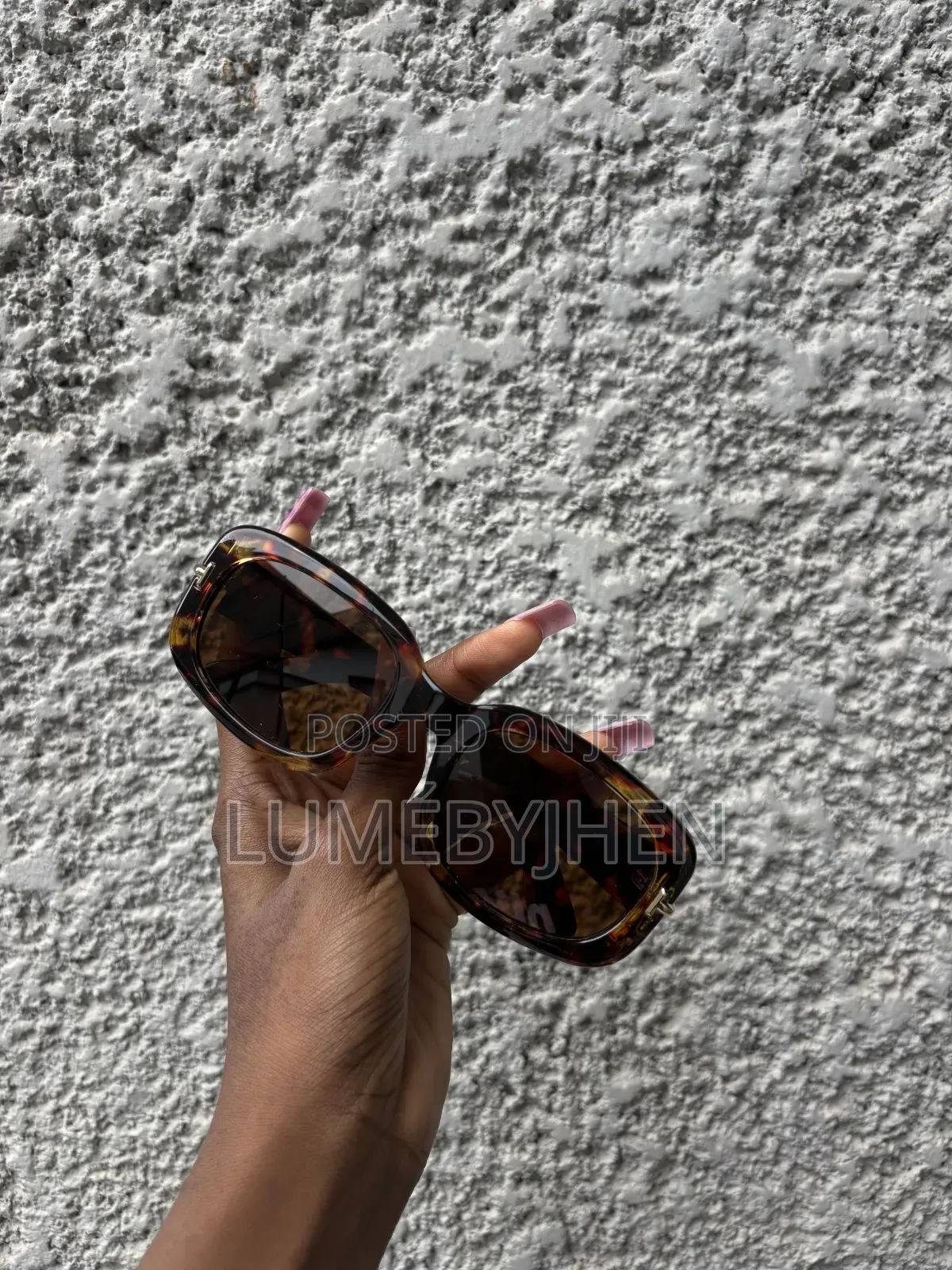 Rectangle Tortoiseshell Sunnies
