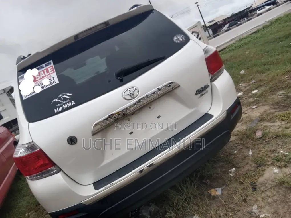 Toyota Highlander 2012 White