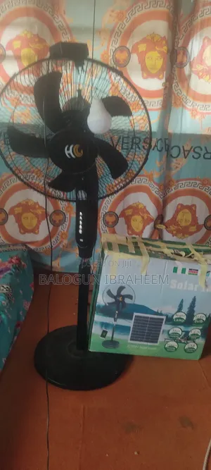 Rechargeable Solar Fan