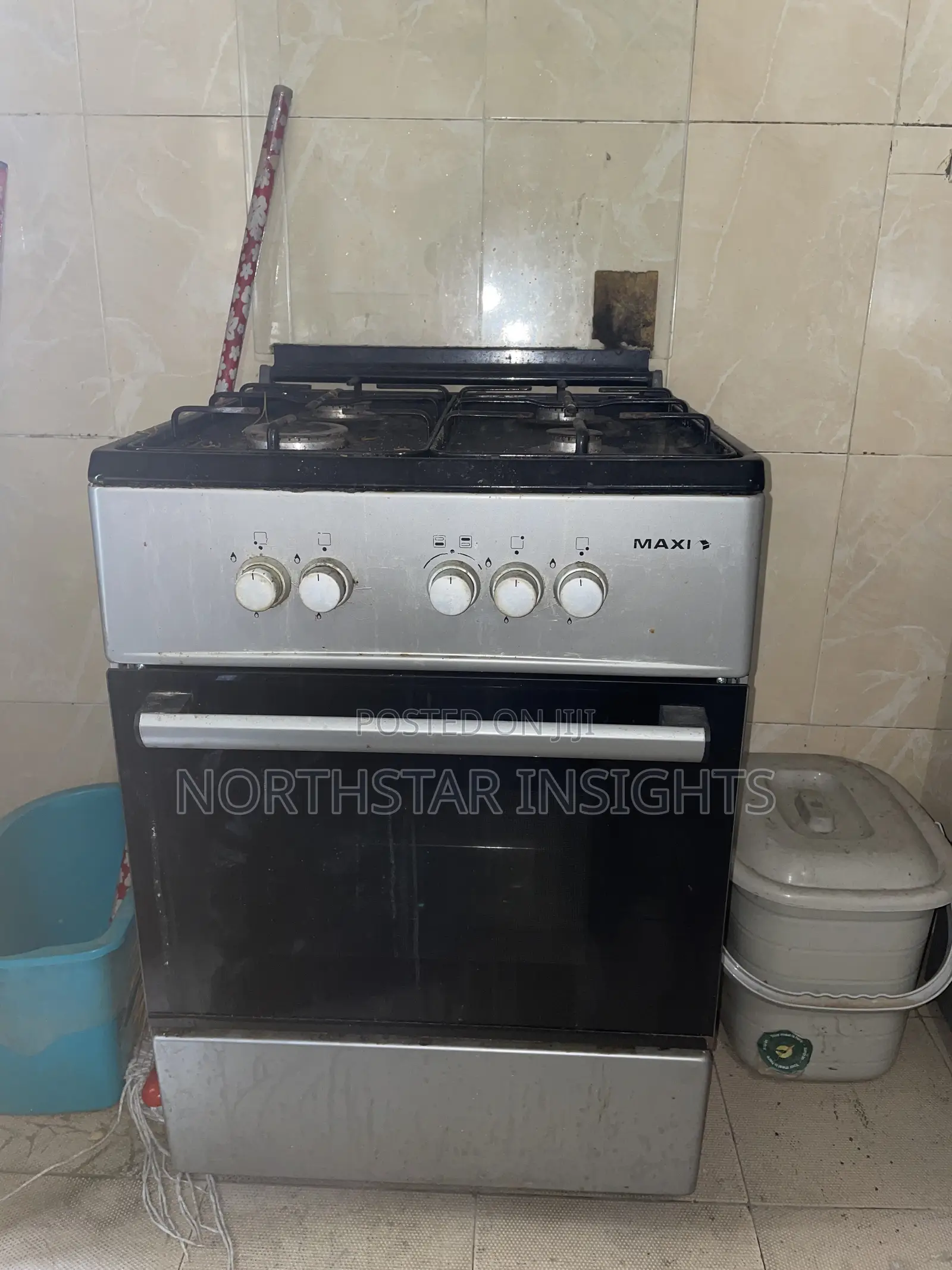 Maxi 4 Head Gas Cooker