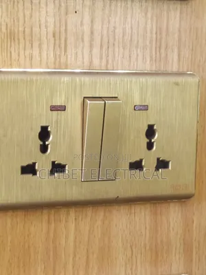 Double Socket Gold