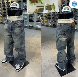 Simple Outfit? Add This Denim Baggy Jeans and Watch the Drip Change!