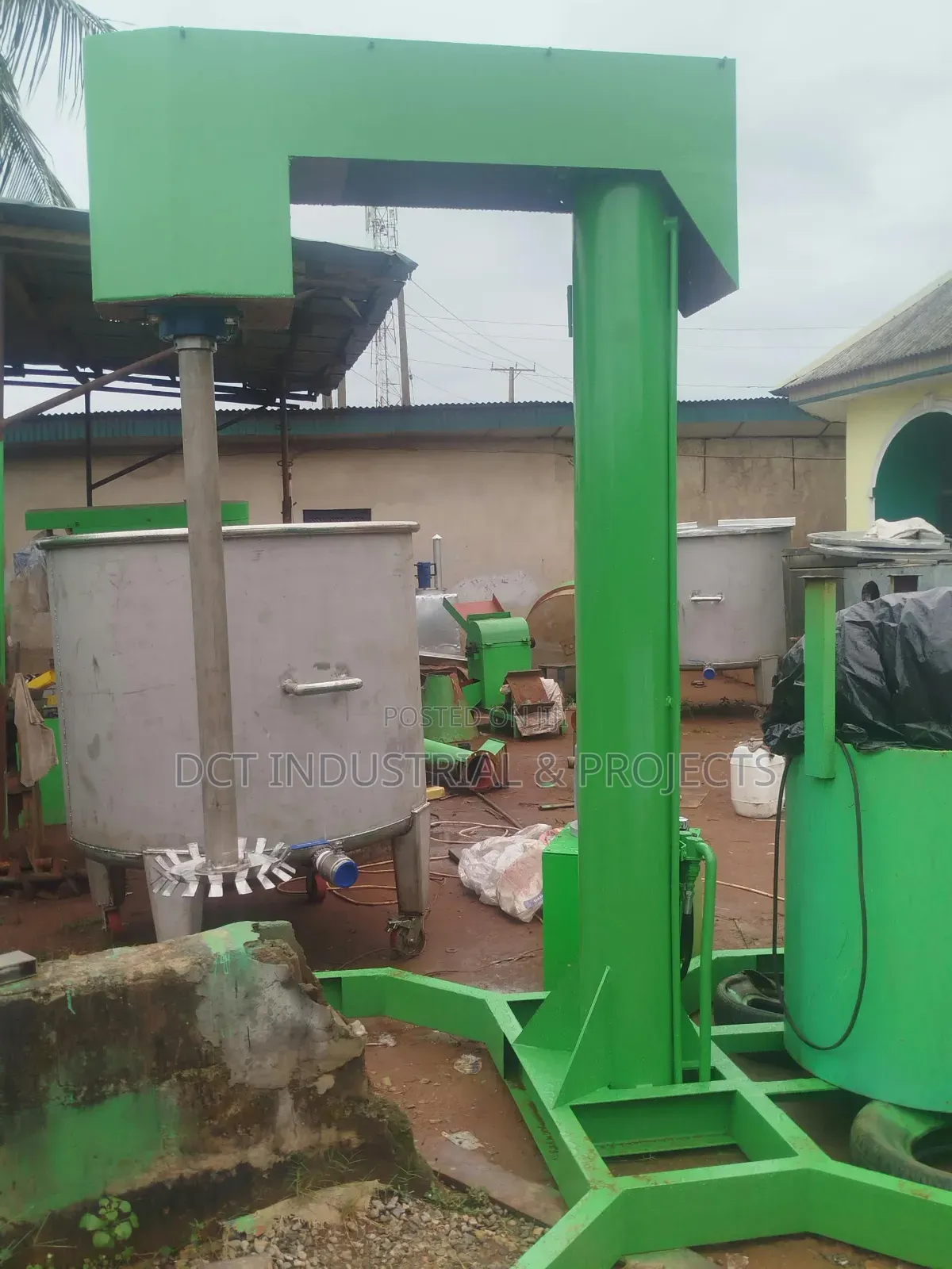 Industrial Hydraulic Mixer Fabrication
