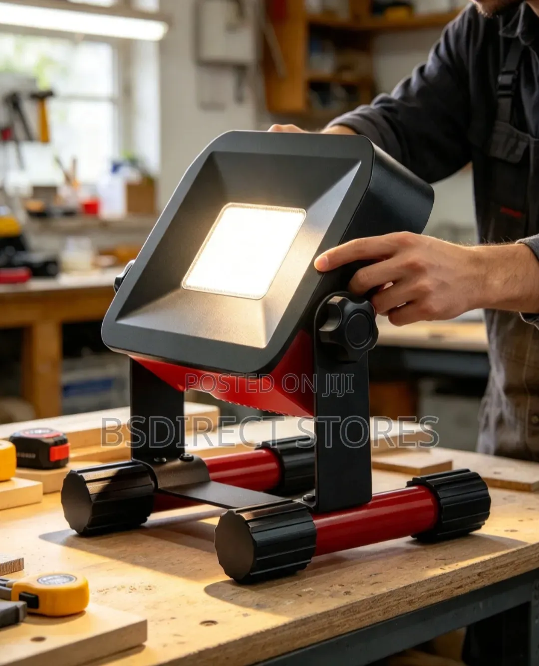 Luceco LED Slimline Rechargeable Worklight, USB Charging