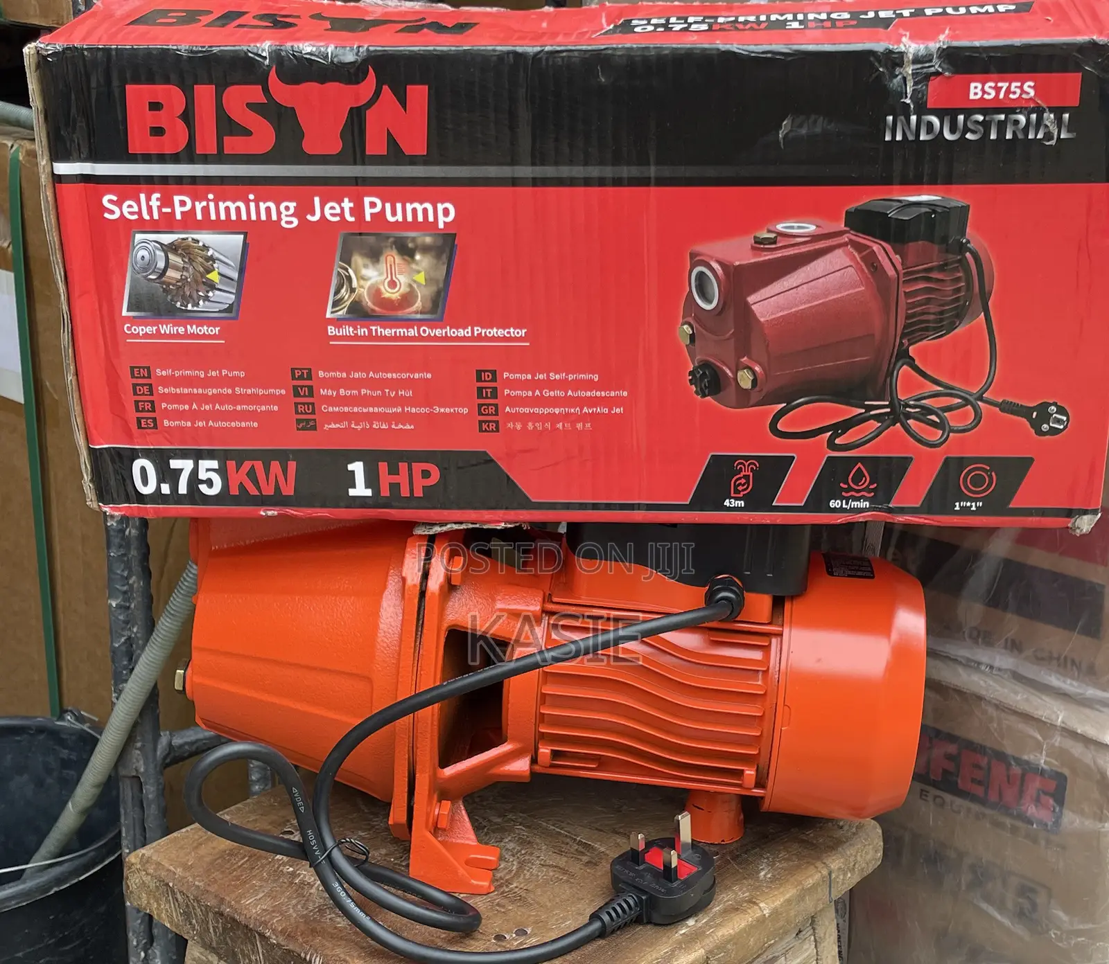 Bs 1.HP Original Bison Sumo Surface Pumping Machine