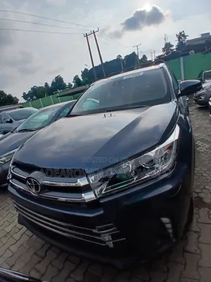 Toyota Highlander Limited 4x4 V6 (3.5L 6cyl 8A) 2017 Blue