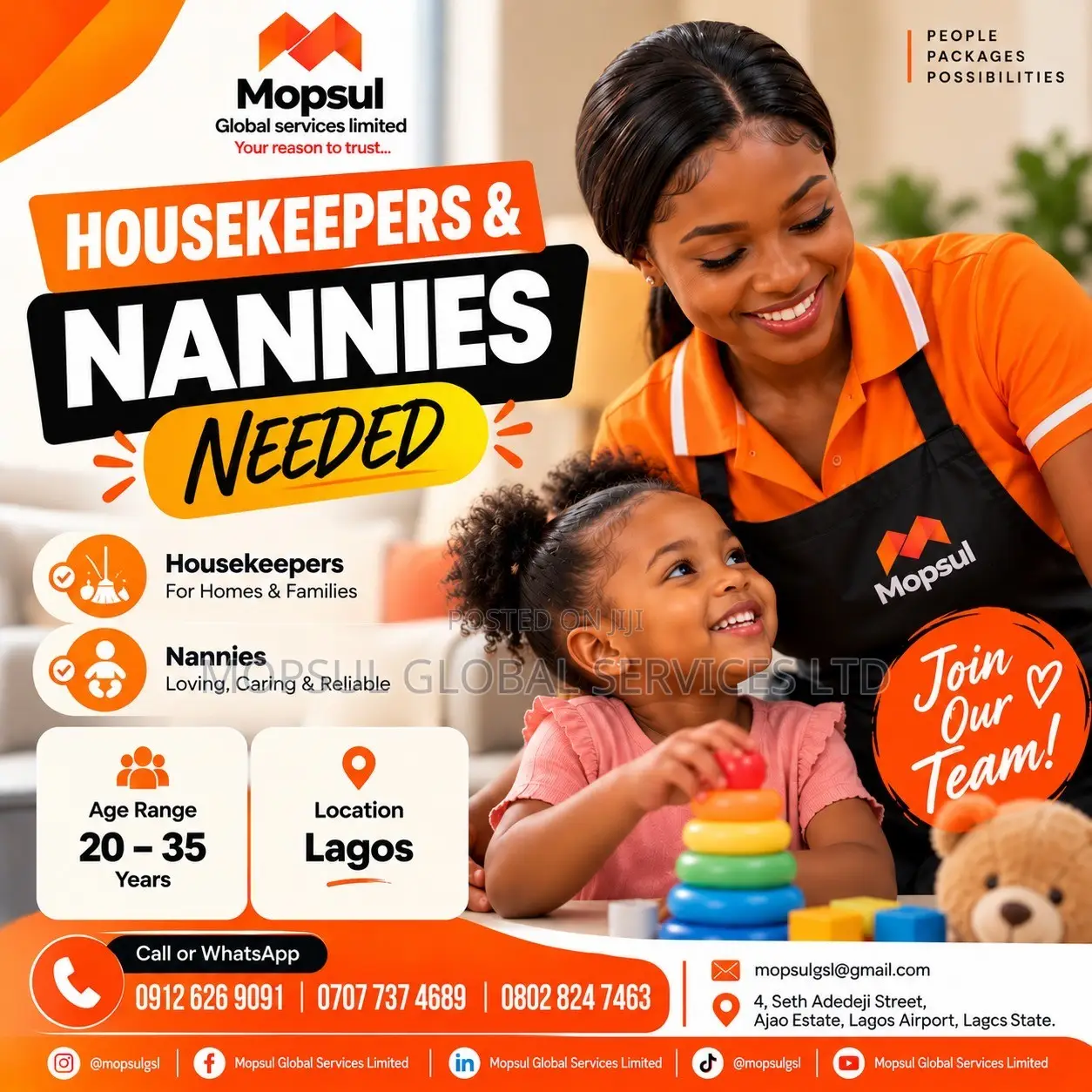 Housekeeper Available for Work