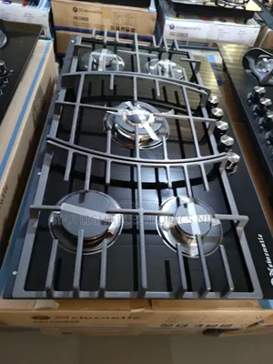 Gas Hob 5 Burners Glass Top