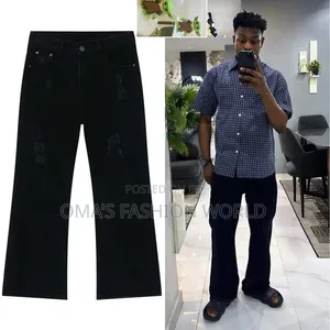 Omo, This One Is Clean!  High-Quality Denim Baggy Jeans