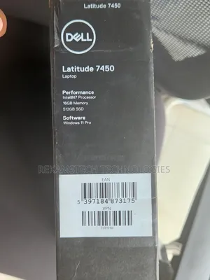 New Laptop Dell Latitude 7450 16GB Intel Core i7 SSD 512GB
