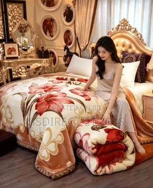 Moonstar London Cream King Blanket Double Sided Extra Thick