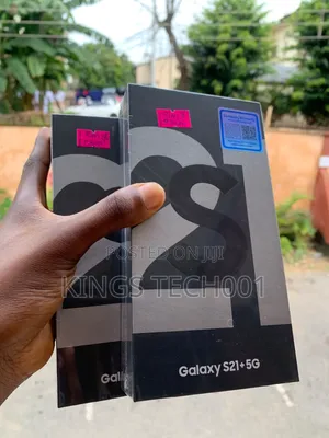 New Samsung Galaxy S21+ 5G 128 GB Black