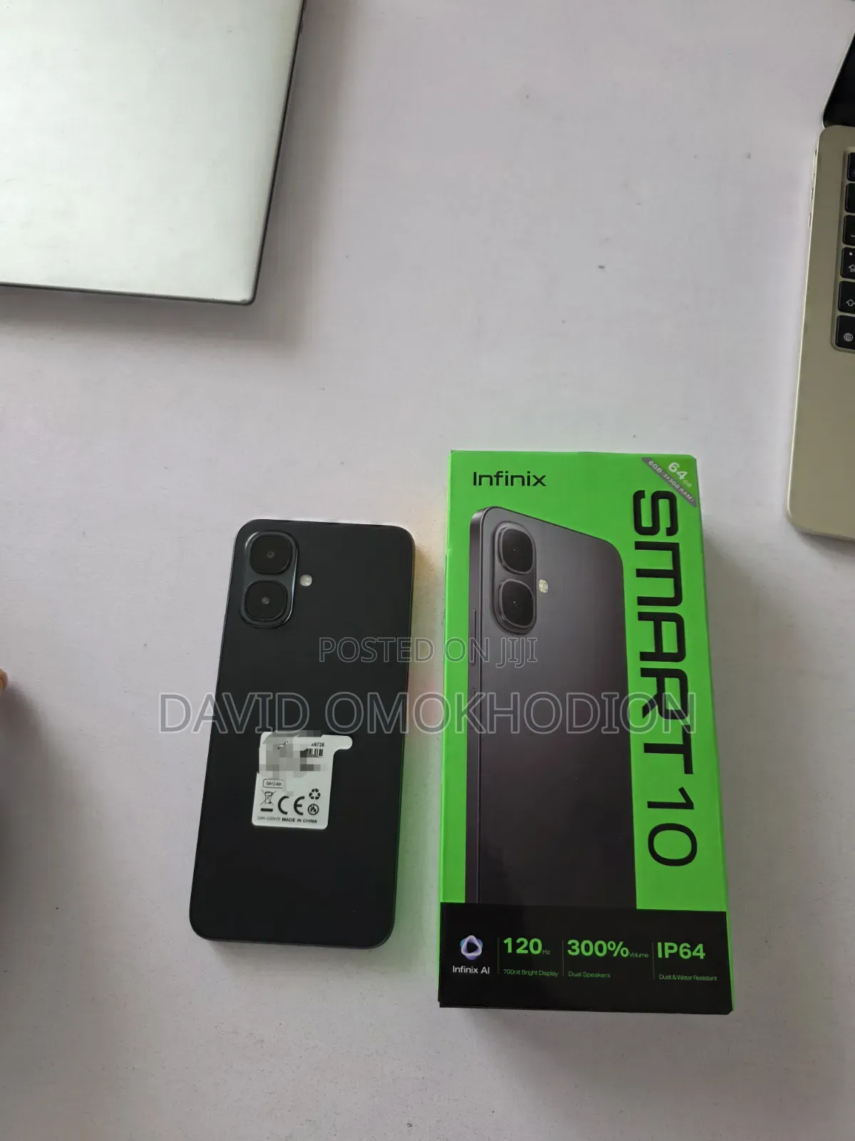 Infinix Smart 10 64 GB Black