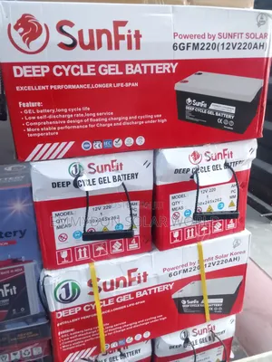 SUNFIT Solar Gel Battery 220ah 12v